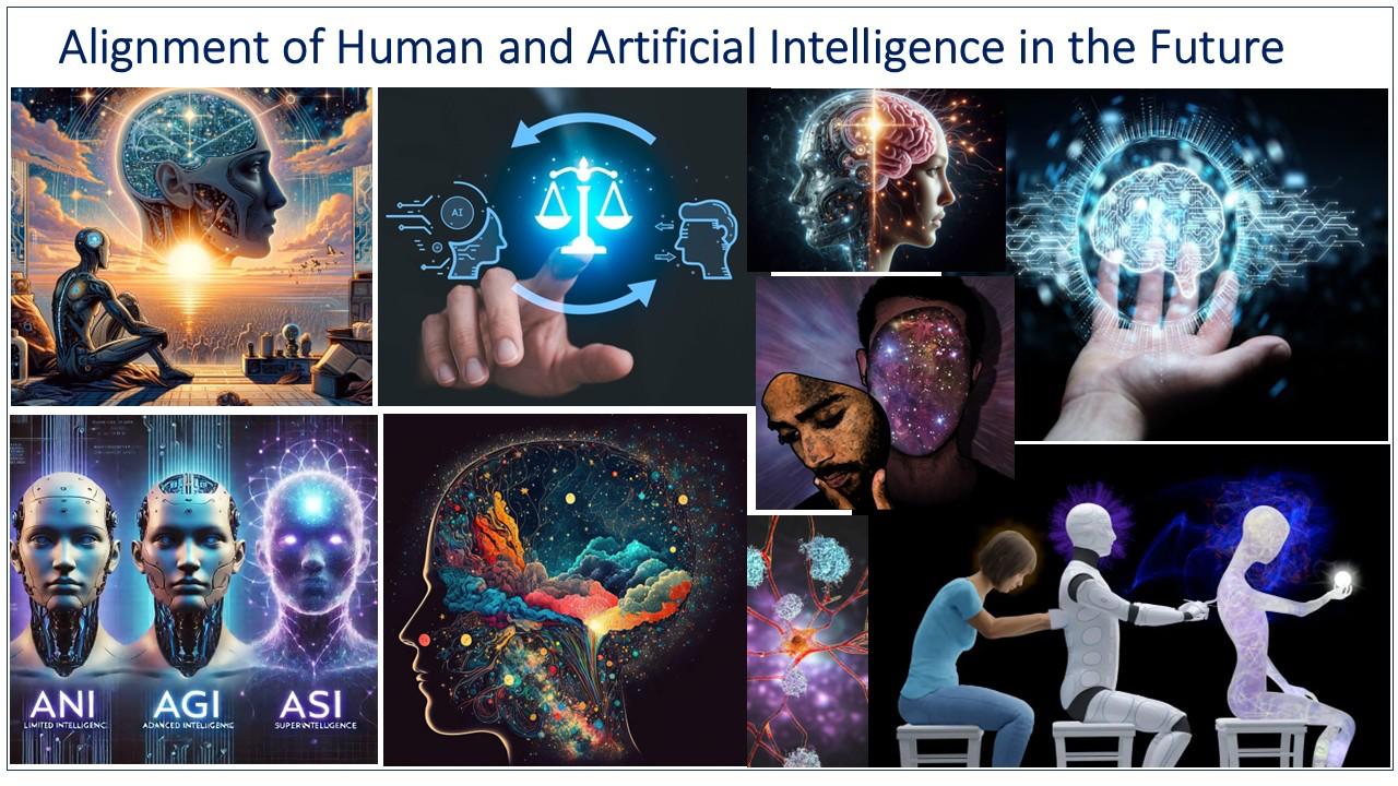 Alignment of Human and Artificial Intelligence in the Future — title slide